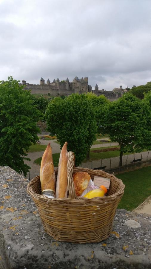 Ferienwohnung Au Coeur De La Barbacane ! Apt Avec Climatisation Carcassonne Exterior foto